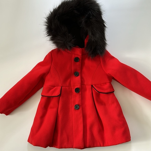 Cat & Jack Jackets & Coats The Most Adorable Red Dress Coat For